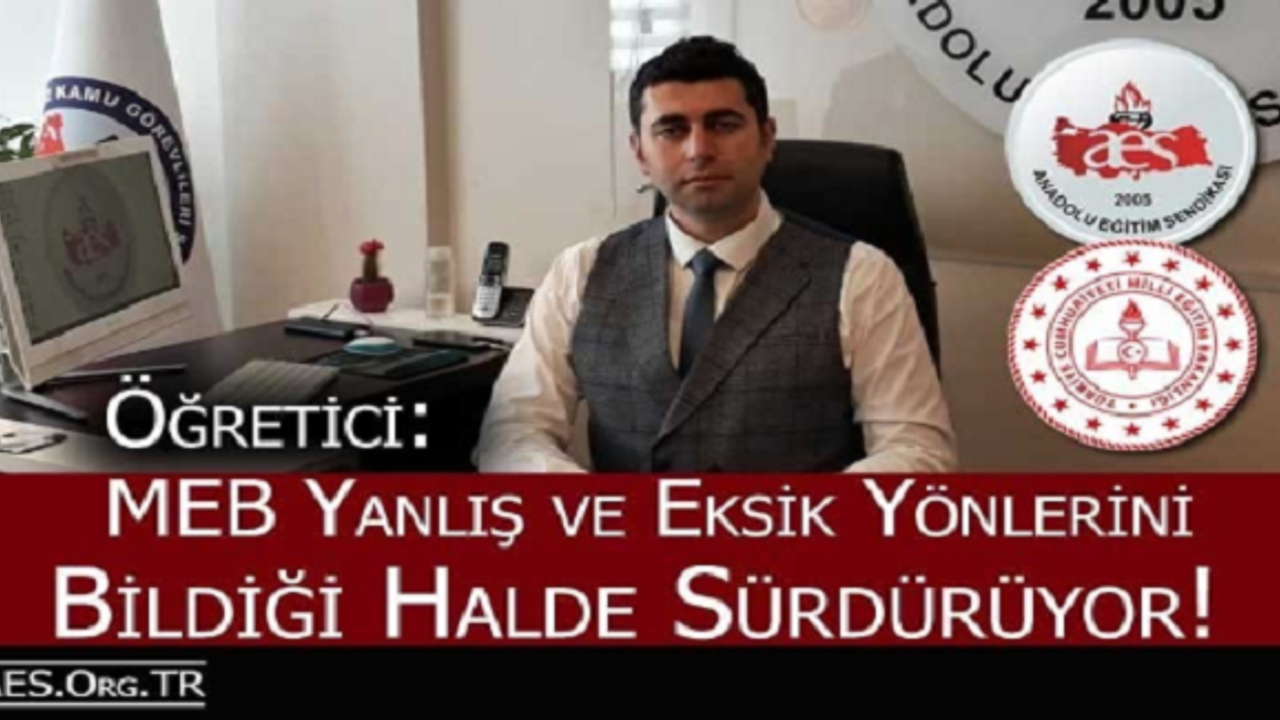 MEB Yanlış ve Eksik Yönlerini Bildiği Halde Sürdürüyor