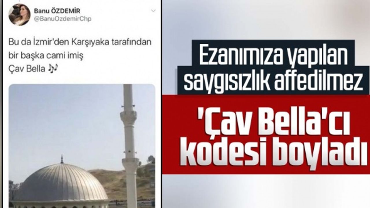 İzmir'de cami hoparlörlerinden müzik yayını yapan provokatör Banu Ö. tutuklandı