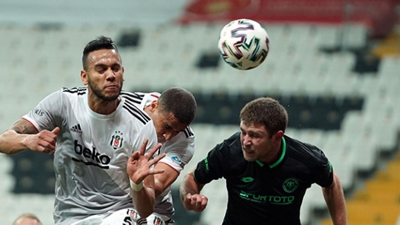 Süper Lig: Beşiktaş: 1 - İH. Konyaspor: 0 (Maç sonucu)