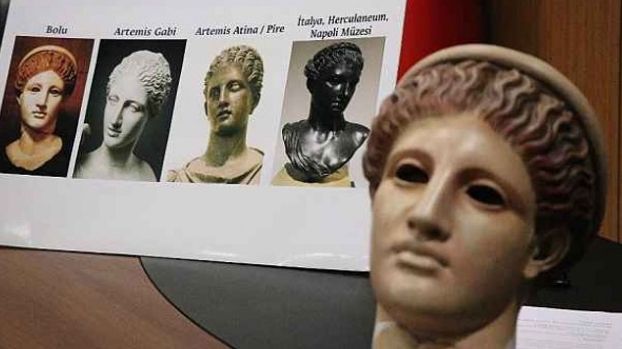 Dünyada eşi olmayan ‘Artemis’ heykeli müzede bulundu