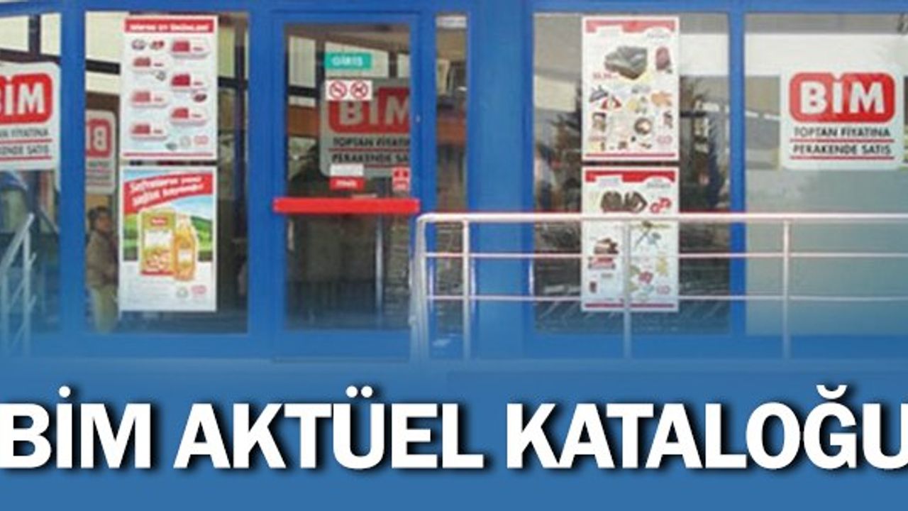 BİM 7 Mayıs 2021 aktüel ürünler kataloğu!