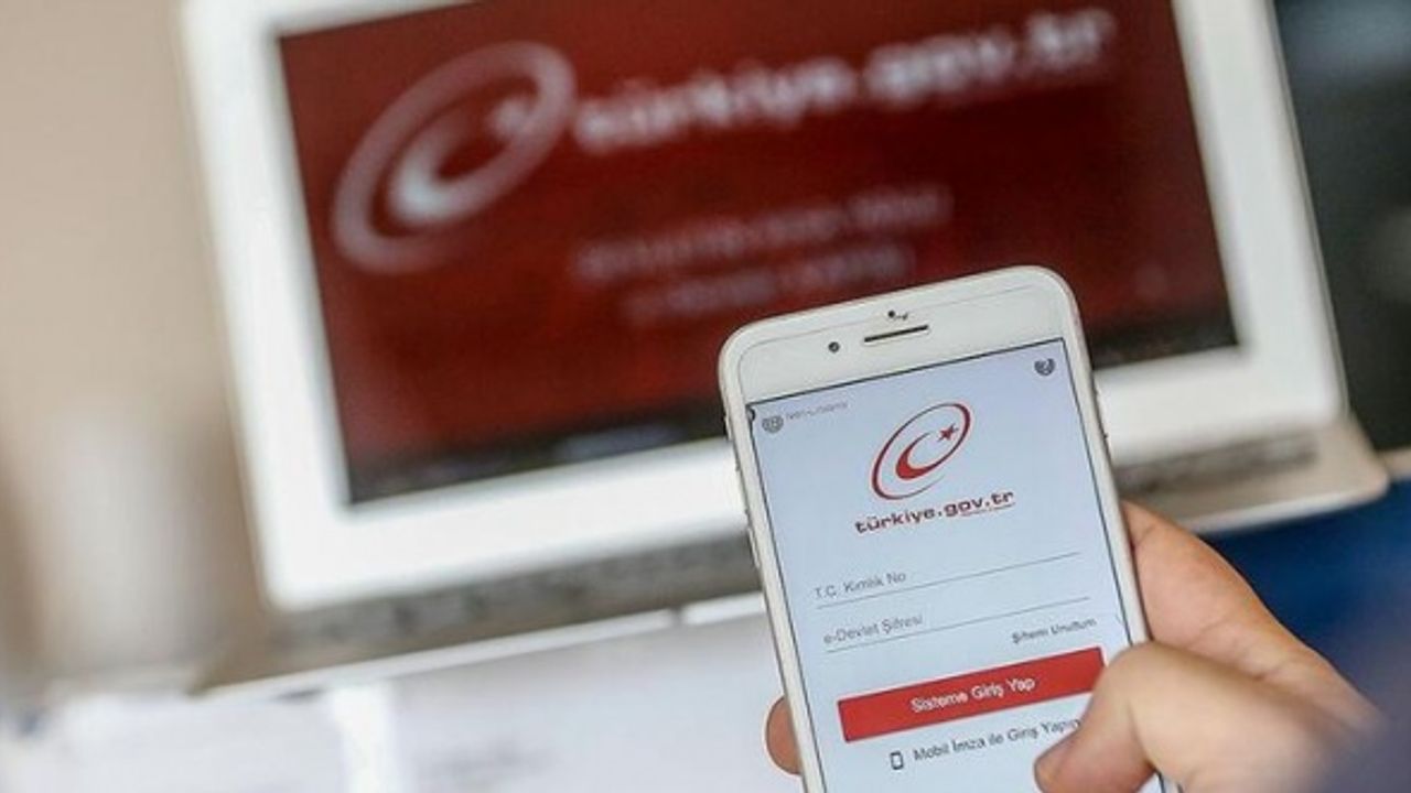 e-Devlet çalışma izin belgesi alma ekranı!