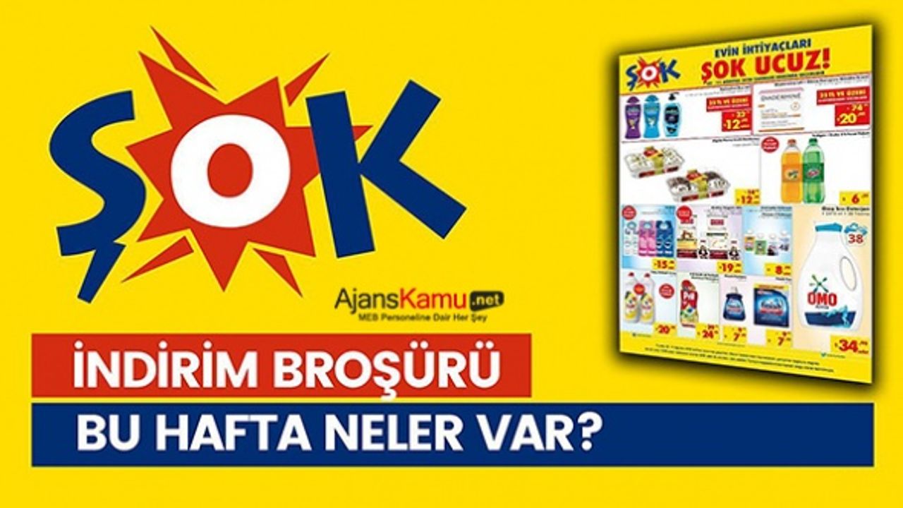 ŞOK 19-25 Mayıs 2021 Aktüel ürünler kataloğu! ŞOK'ta bu hafta neler var?