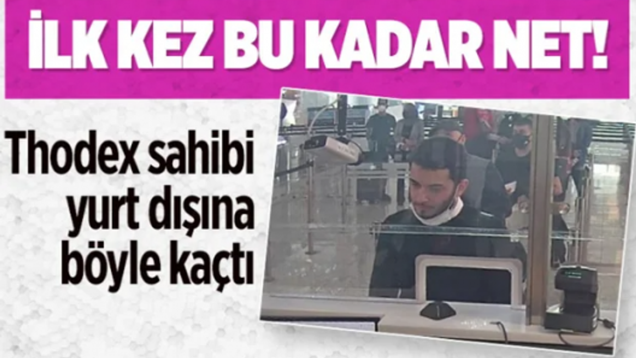 Thodex vurgununda Faruk Fatih Özer'in yurt dışına kaçtığı yeni görüntüler yayınlandı