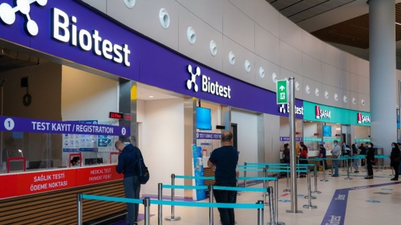 İstanbul Havalimanı’nda PCR test sonuç süresi kısaldı: 1,5 saatte Covid-19 testi