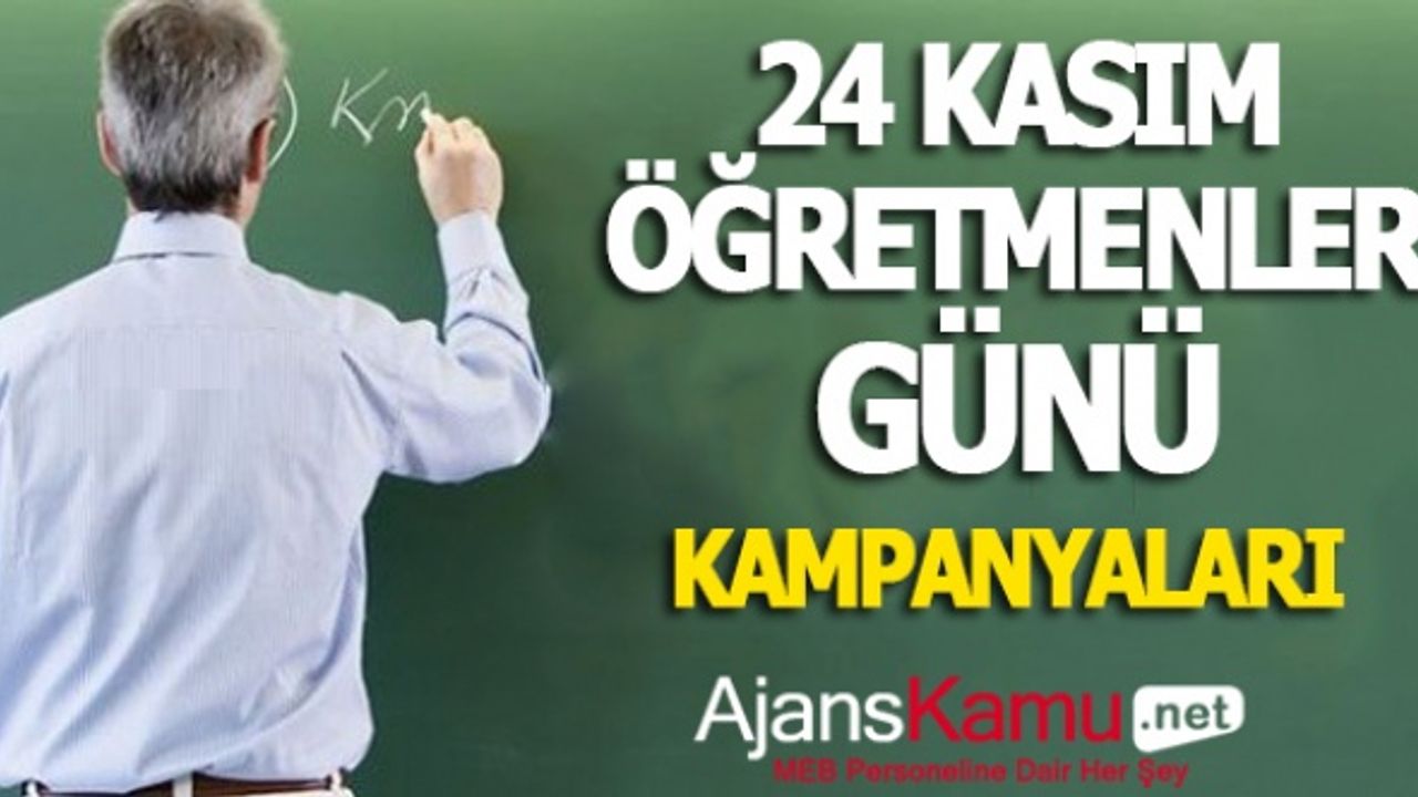 24 Kasım Öğretmenler Günü İndirim Kampanyaları