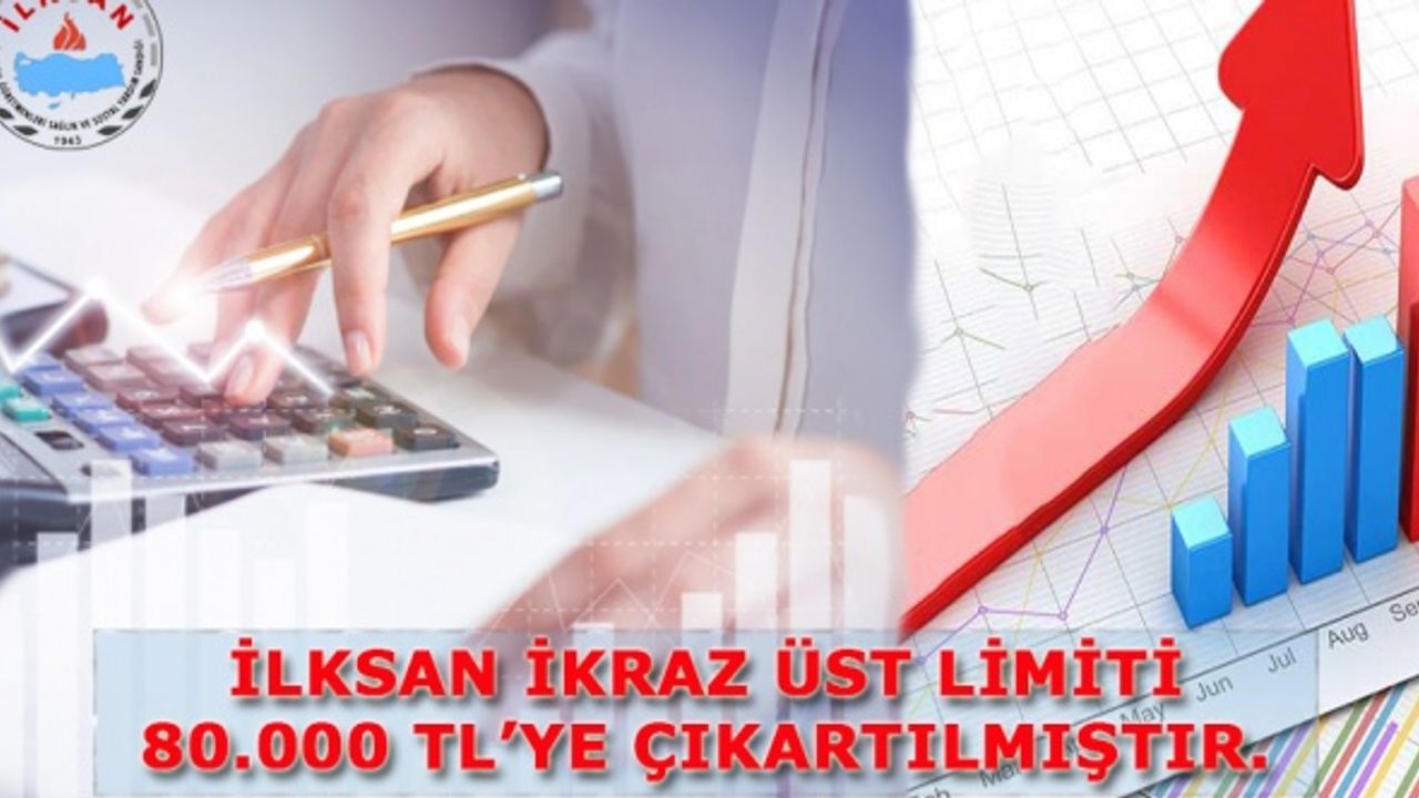 İLKSAN İkraz üst limitini 80 Bin TL'ye çıkardı
