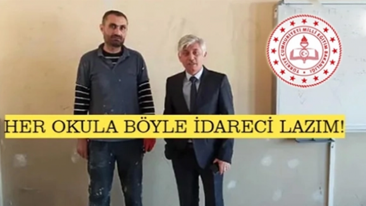 Her okula böyle müdür yardımcısı lazım!