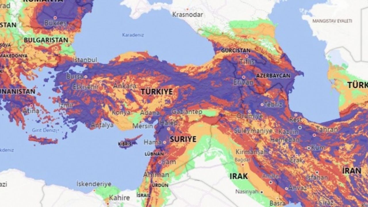 Türkiye deprem risk haritası güncellendi: En güvenli ilçeler hangileri?