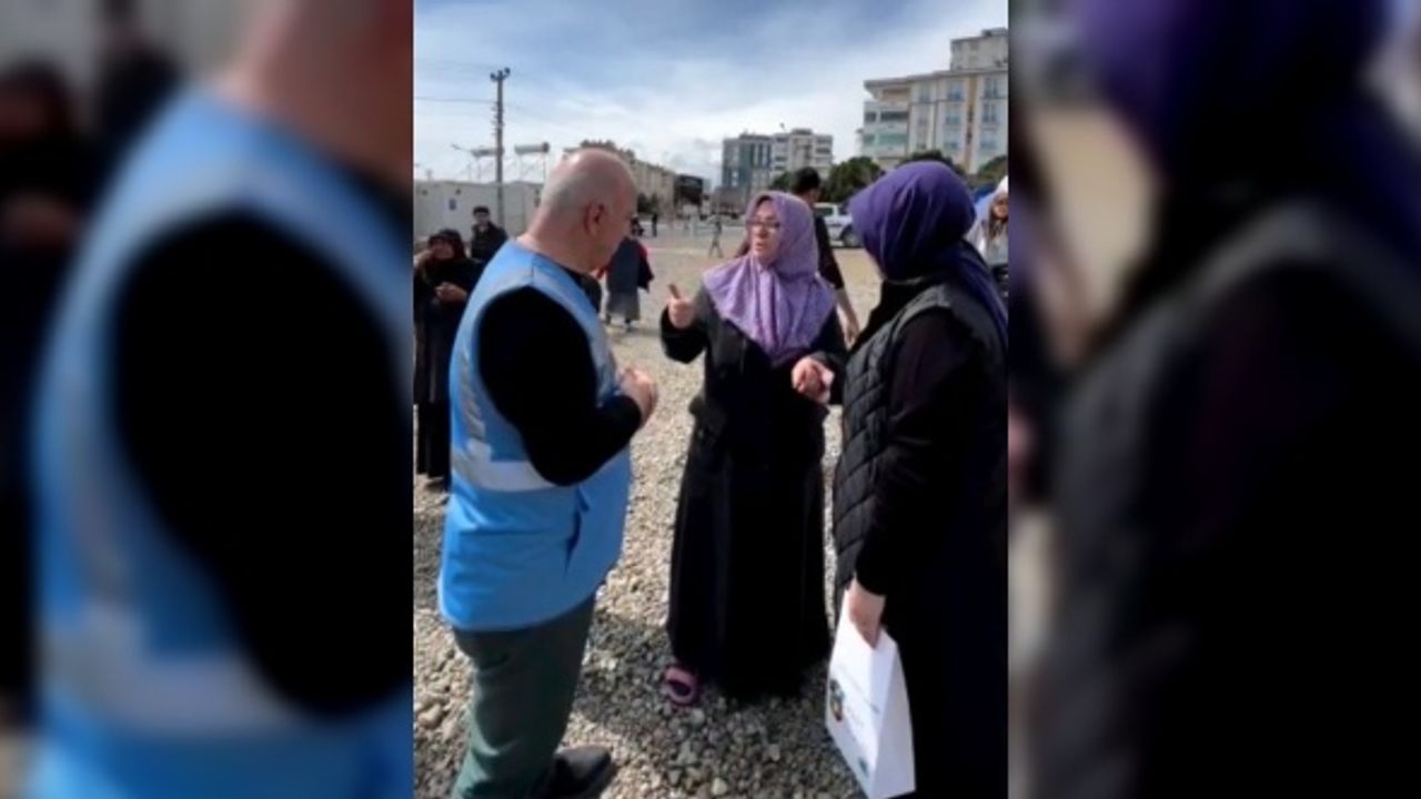 Depremzede kadından duygu dolu sözler: "Herkes gitti, sadece devletimiz kaldı"