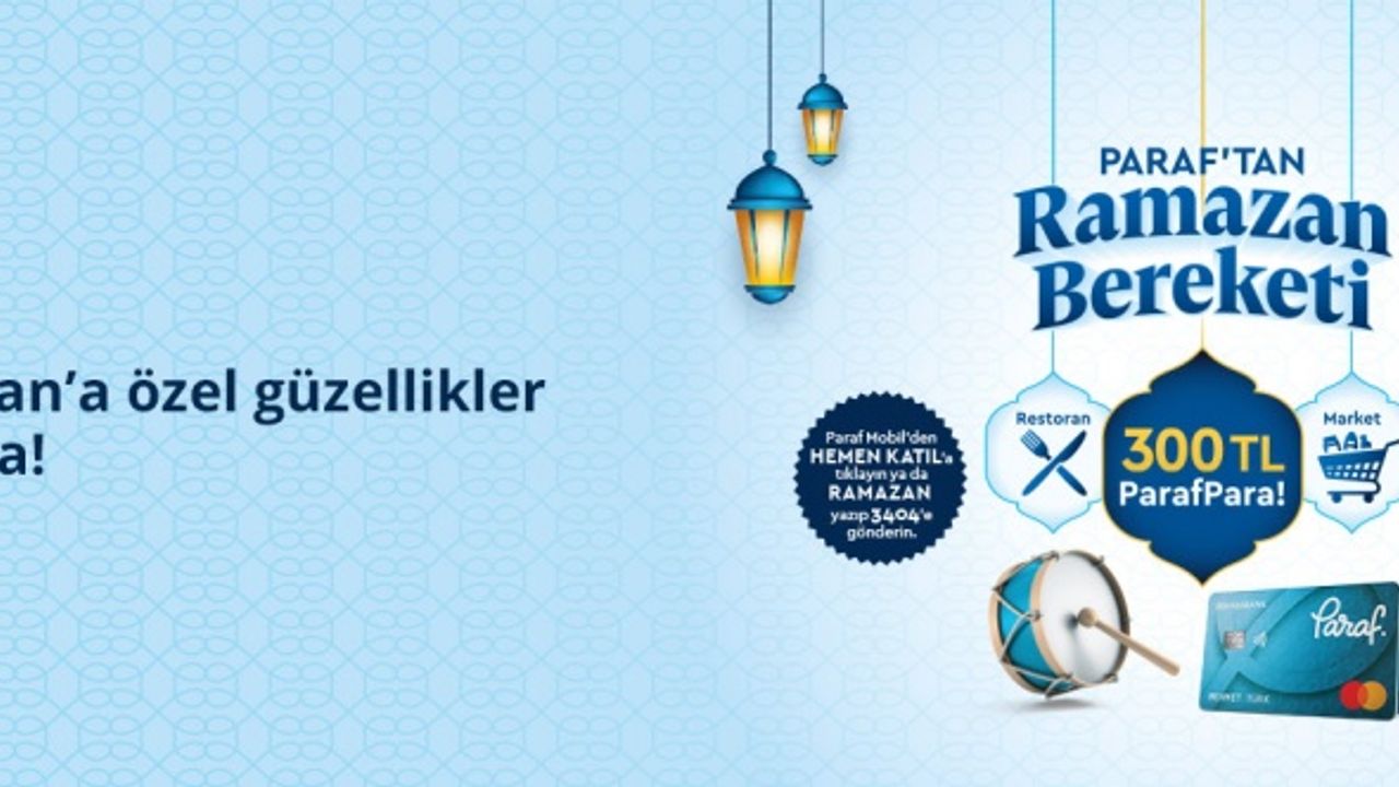 Halkbank'tan Ramazana Özel 300 TL Kazanma Fırsatı