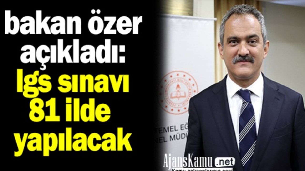 LGS Sınavı Deprem Bölgesi Daihil Tüm İllerde Yapılacak
