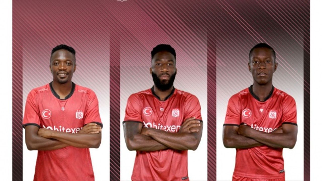 Sivasspor'da 3 futbolcuya milli davet
