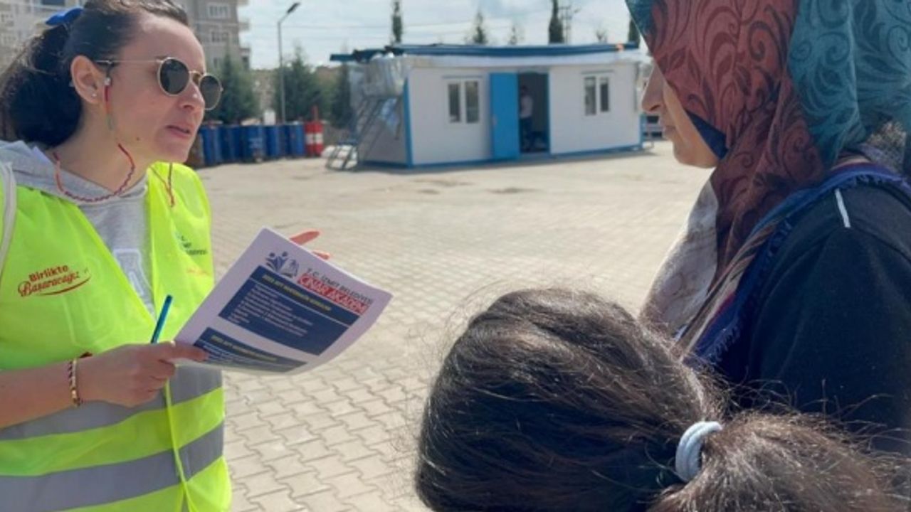 YKS ve LGS’ye hazırlanan depremzedelere eğitim konteynerleri