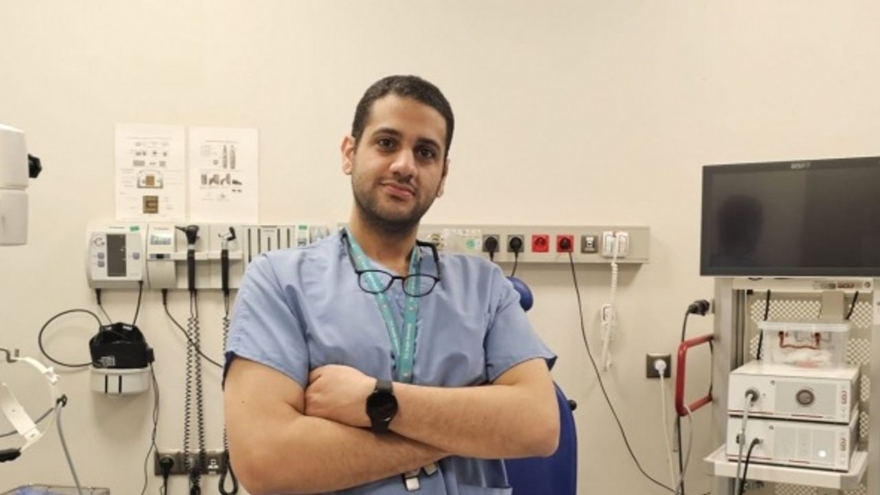 50 yaşındaki hastanın burnundan 8 santimetrelik kitle alındı