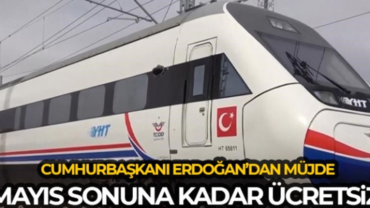 Başkan Erdoğan Müjdeyi Verdi Mayıs Sonuna Kadar Ücretsiz