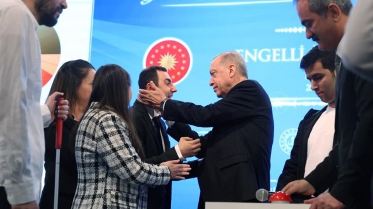 Erdoğan, 3 bin 500 Engelli Öğretmen Ataması Programı'nda konuştu: