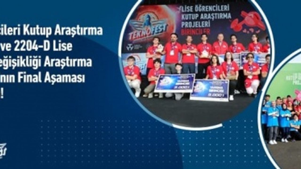 İklim değişikliğine dikkat çeken liseli gençlerden büyük başarı
