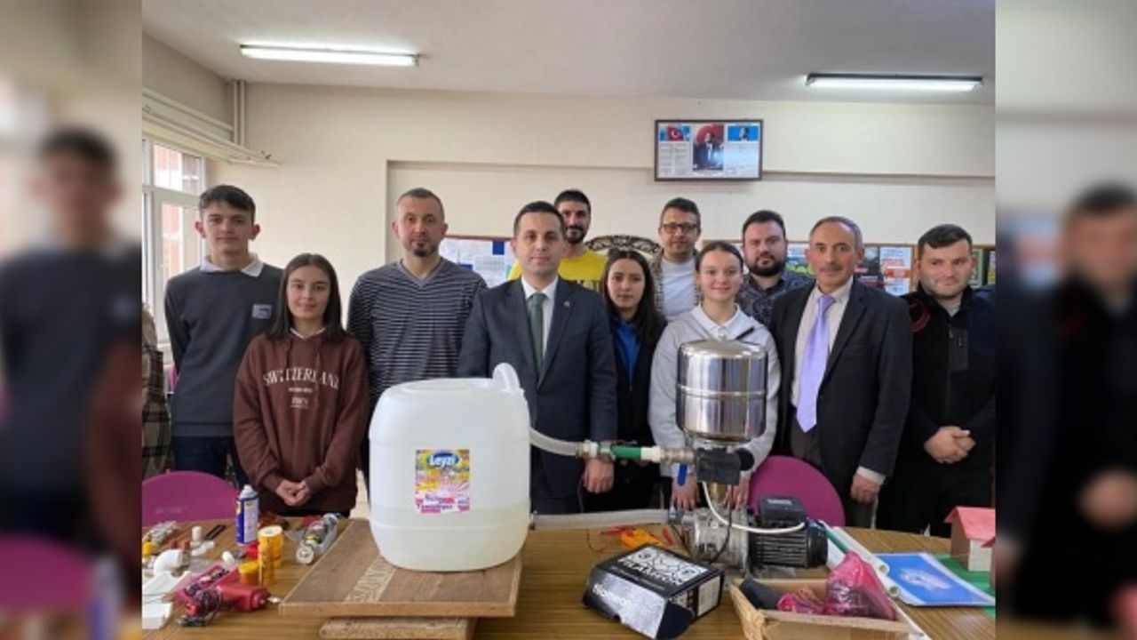 Lise öğrencilerinin minyatür elektrik türbini, TEKNOFEST finallerine katılacak