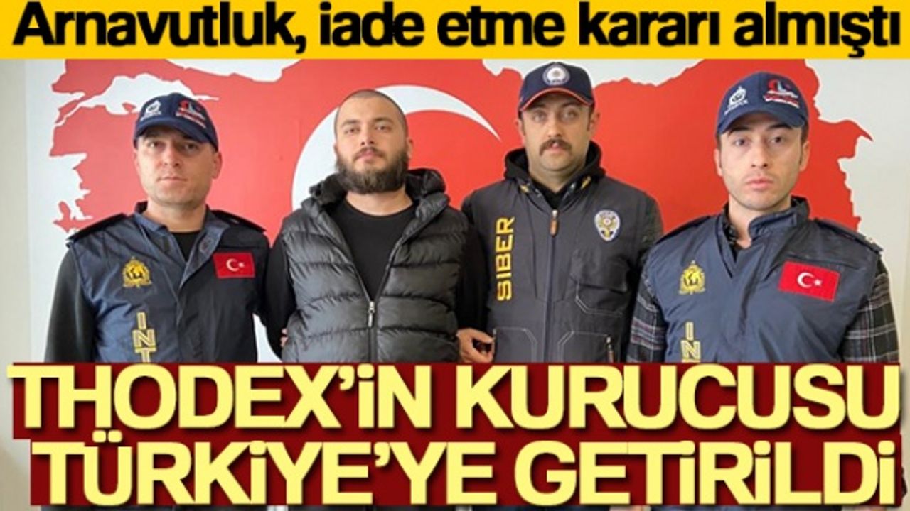 Thodex’in kurucusu Faruk Fatih Özer, İstanbul Emniyet Müdürlüğü’ne getirildi