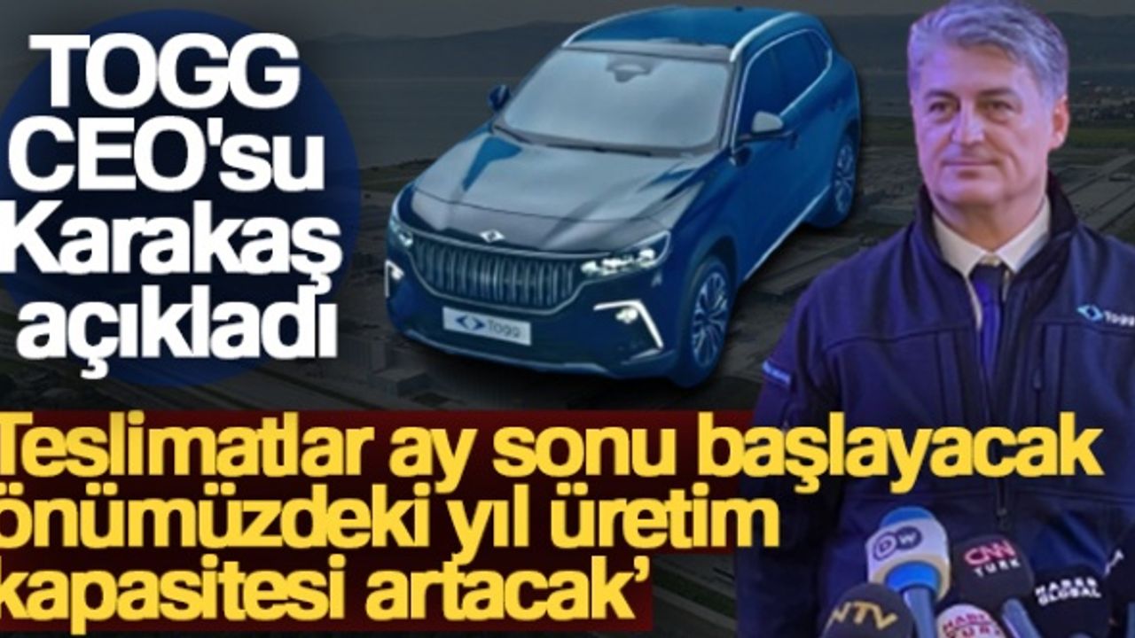 TOGG'da Teslimatlar Ne Zaman Başlayacak?