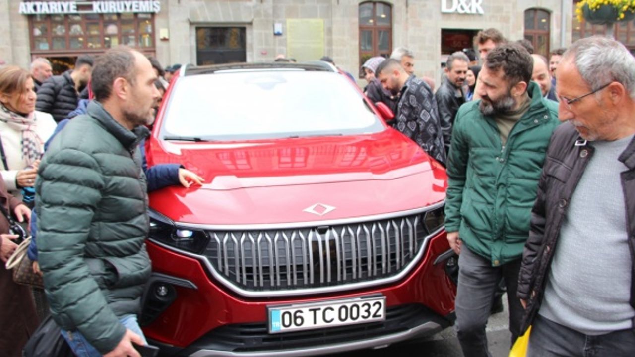 Trabzon'da TOGG'a yoğun ilgi