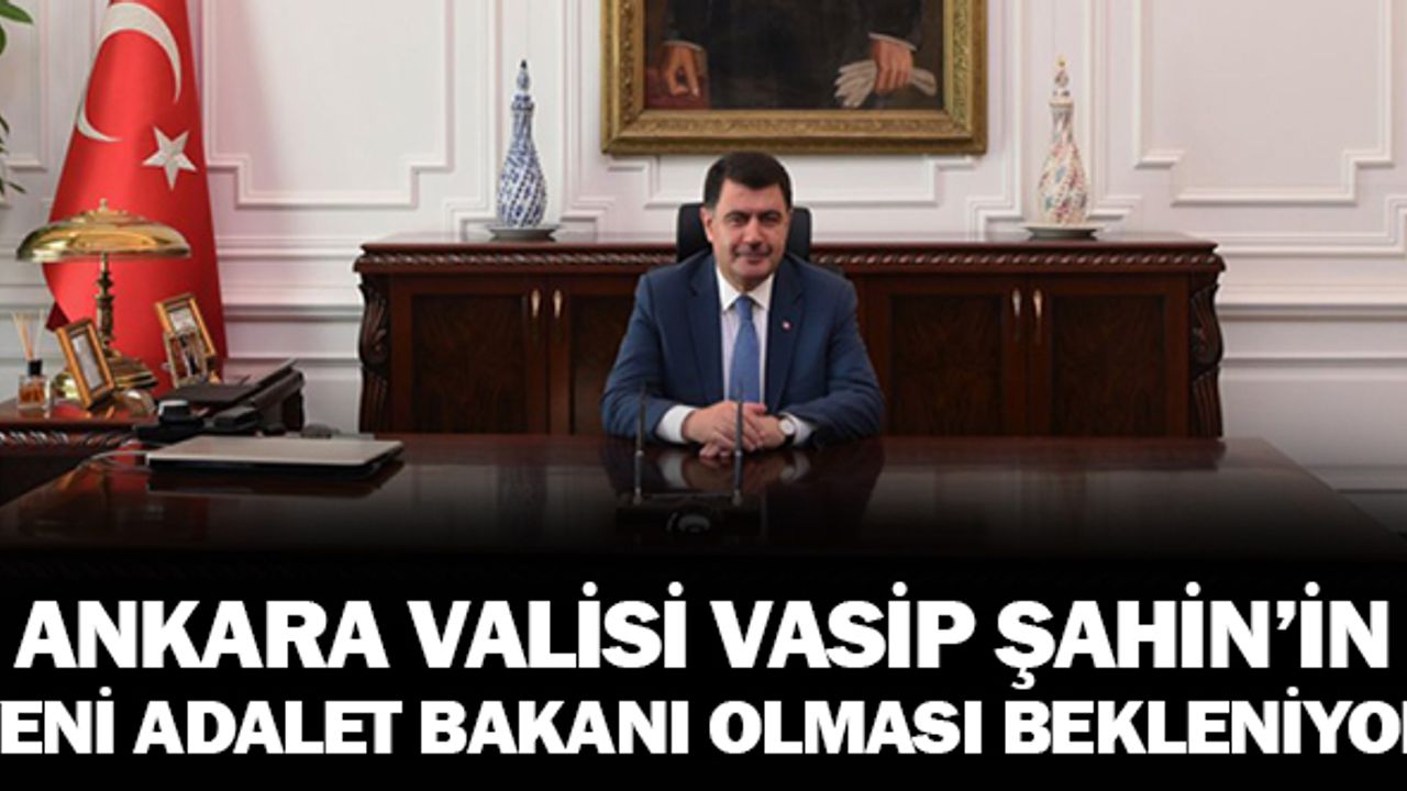 Adalet Bakanlığına O İsim Geliyor