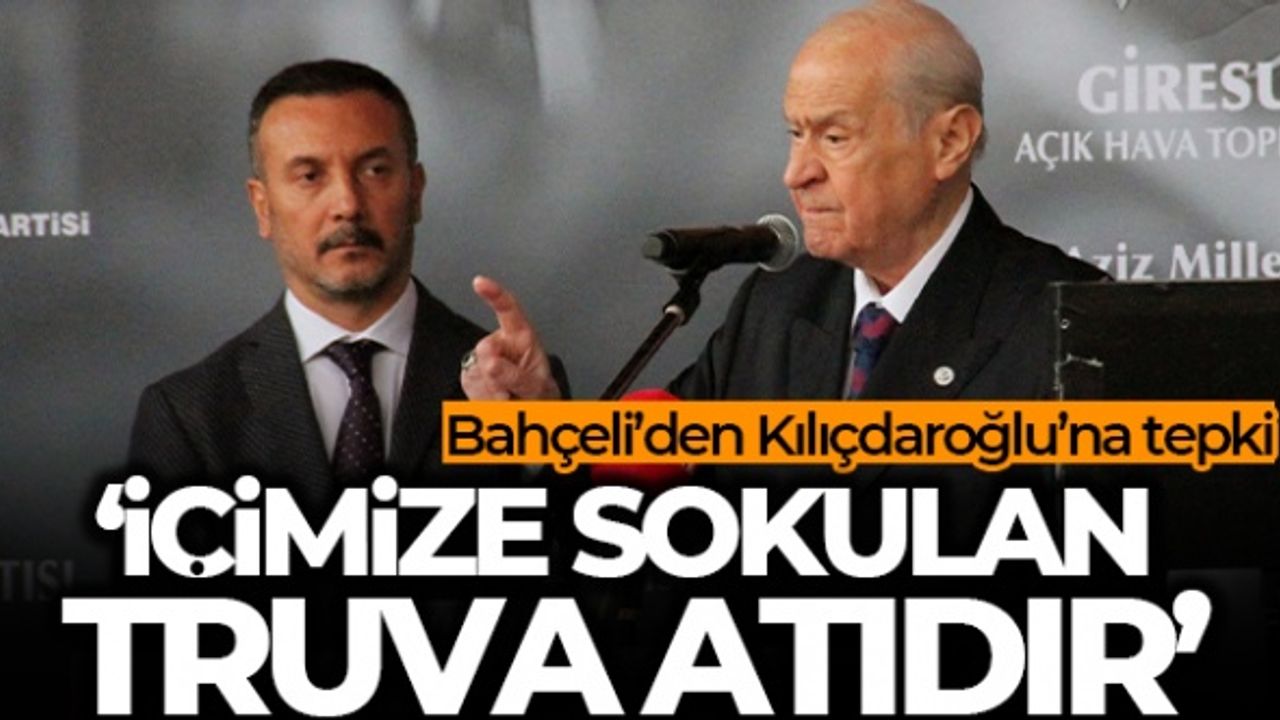 Bahçeli'den Kılıçdaroğlu'na Çok Sert Tepki!