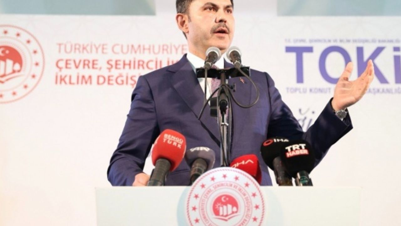 Bakan Kurum: ‘’İstanbul’da 1 buçuk milyon yeni yuva kuracağız’’