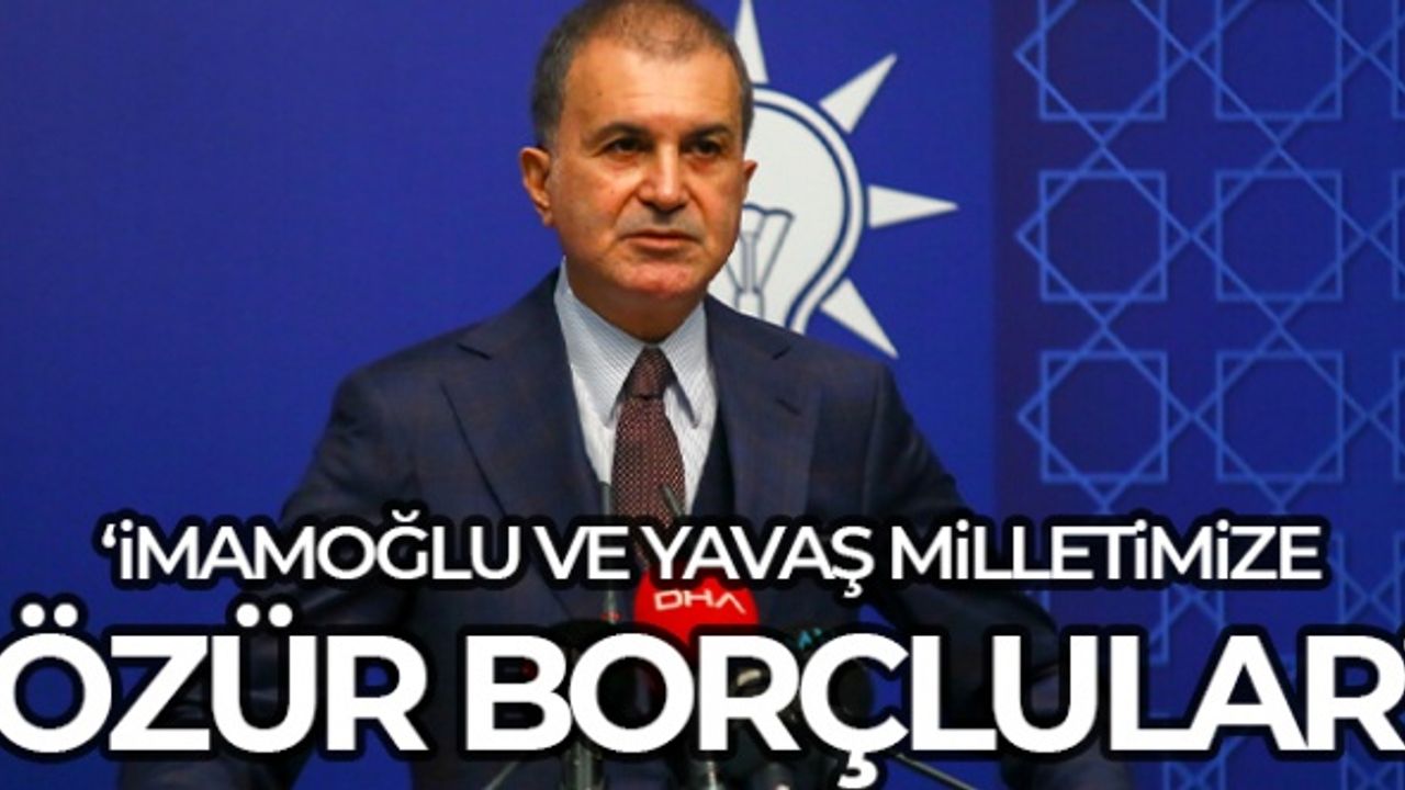 "İmamoğlu ve Yavaş milletimize özür borçlu"