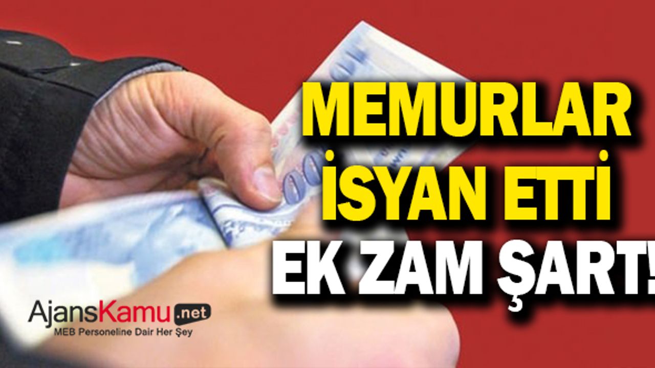 Memur infialde! Seyyanen zam şart oldu