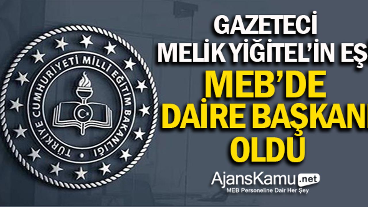 Resim öğretmeniyken MEB'de Daire Başkanı oldu!
