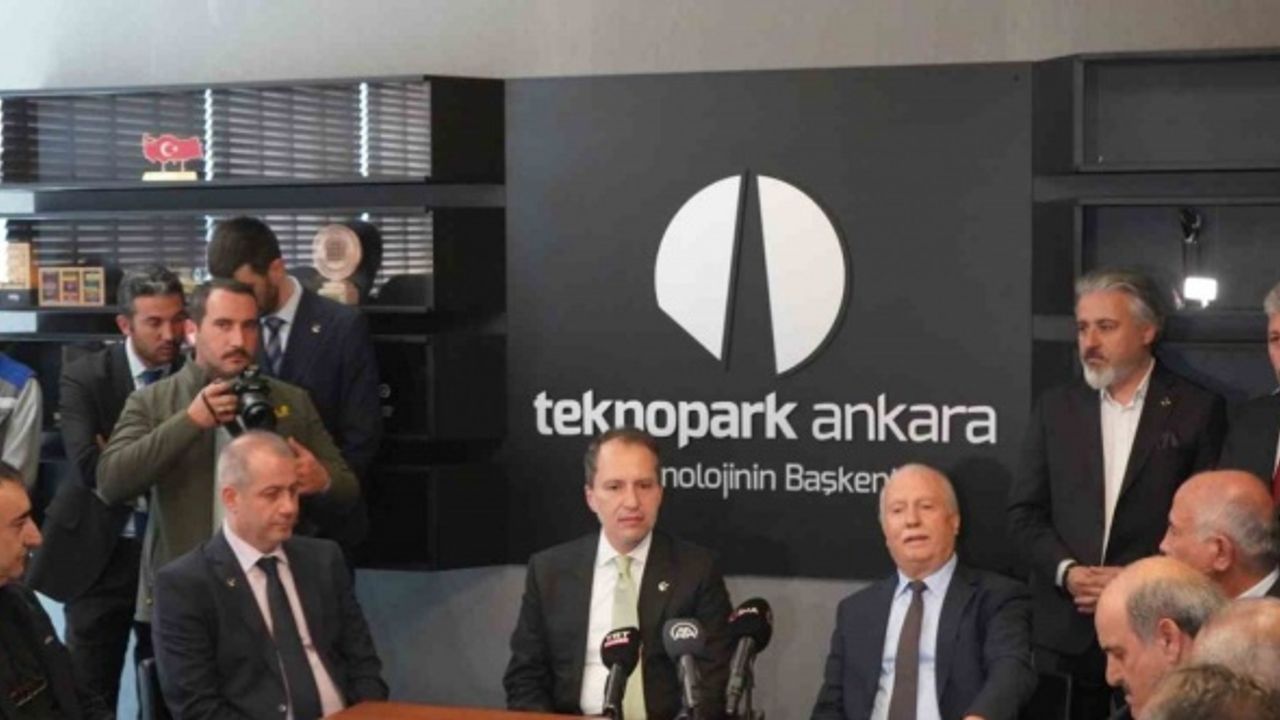 Yeniden Refah Partisi Genel Başkanı Fatih Erbakan Ostim Teknokent’i ziyaret etti