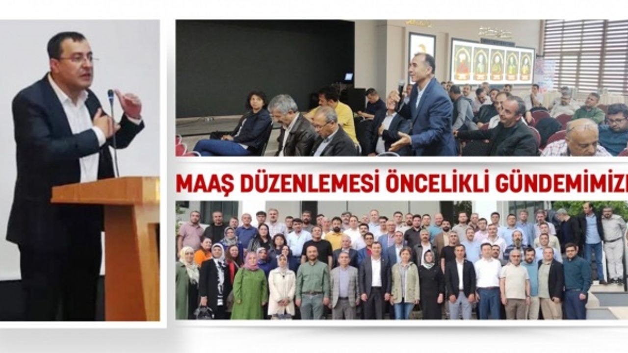 Mesut Öner: Maaş düzenlemesi öncelikli gündemimizdir