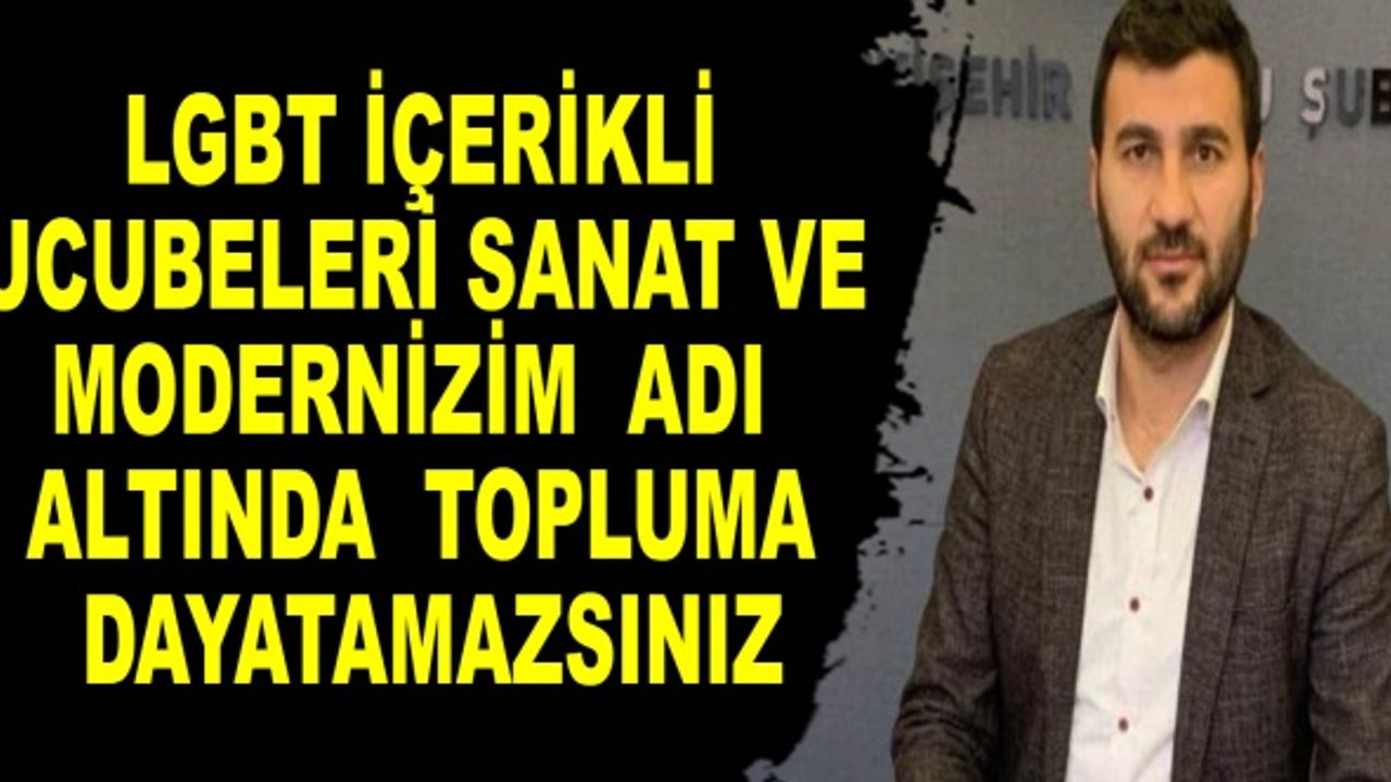 Eskişehir'deki LGBT Rezaletine Eğitim Bir Sen'den Sert Tepki!