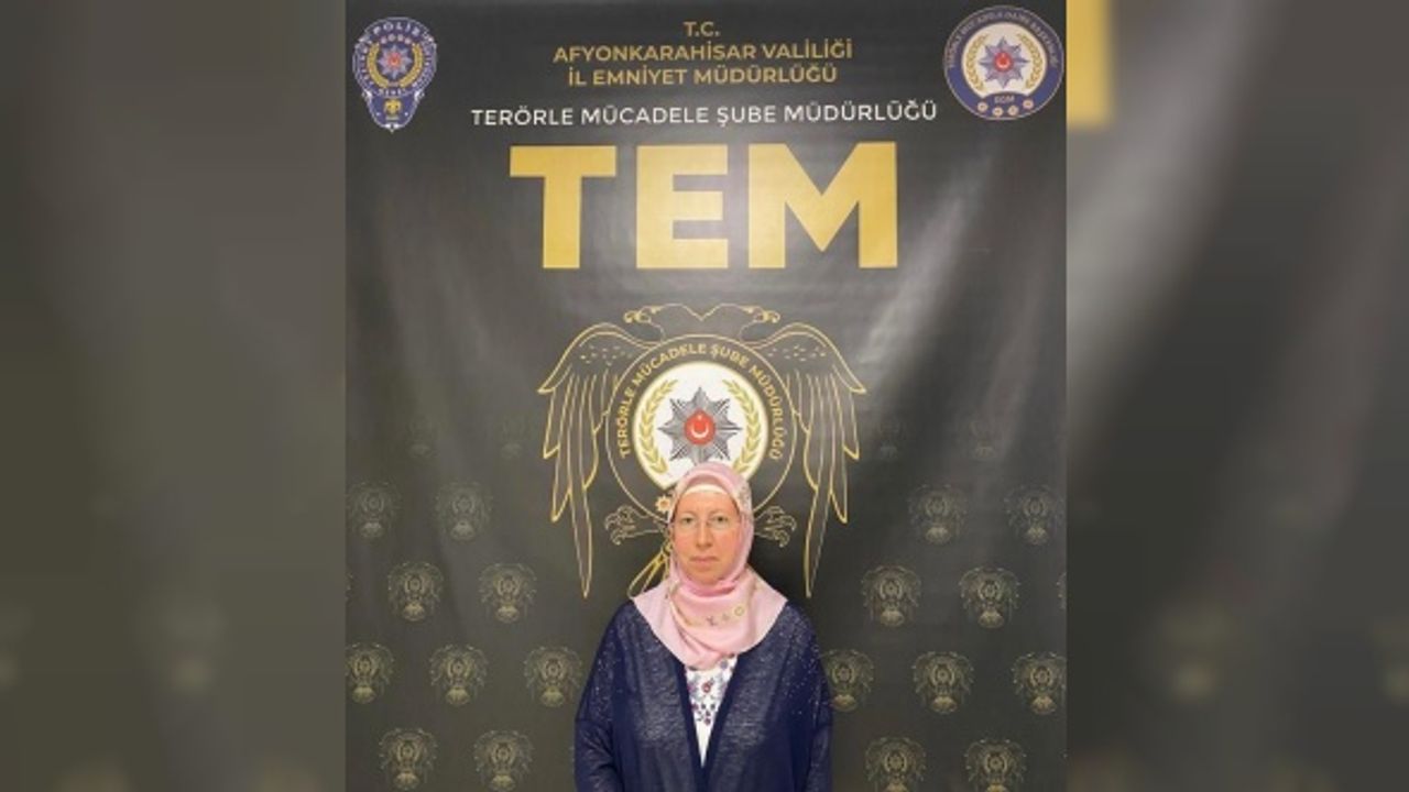 FETÖ’nün avukatlardan sorumlu ablasını Afyonkarahisar’da polis yakaladı