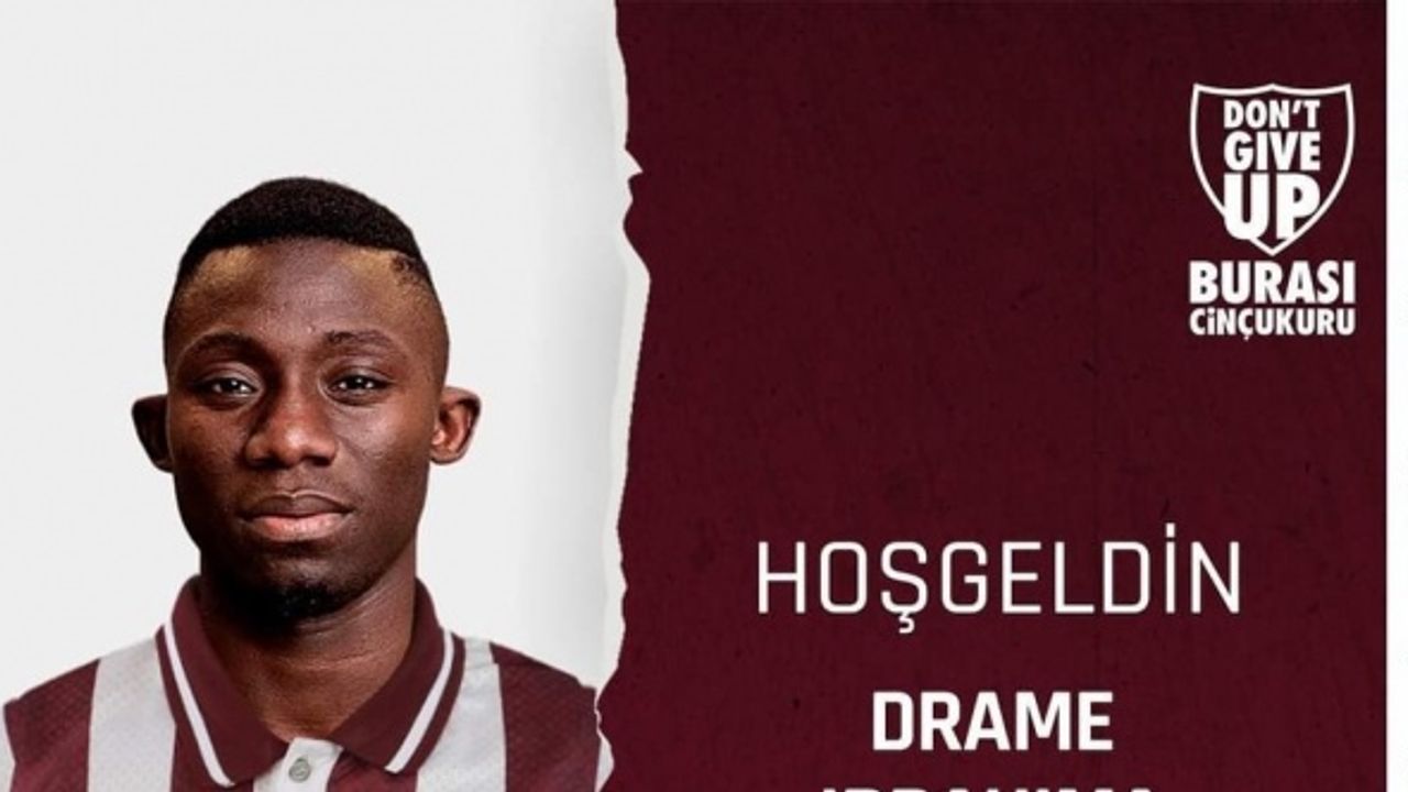 Bandırmaspor Drame İbrahima ile 3 yıllık sözleşme imzaladı