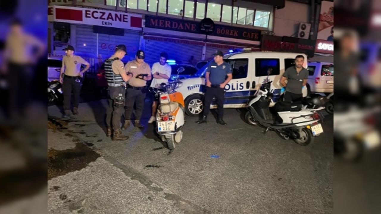 İstanbul’da polisten motosiklet denetimi