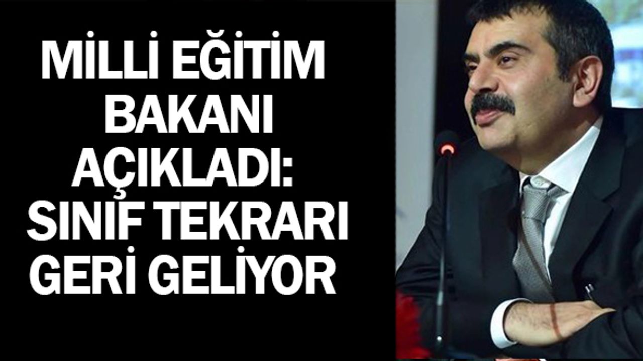 Ortaokullarda Sınıf Tekrarı Geliyor