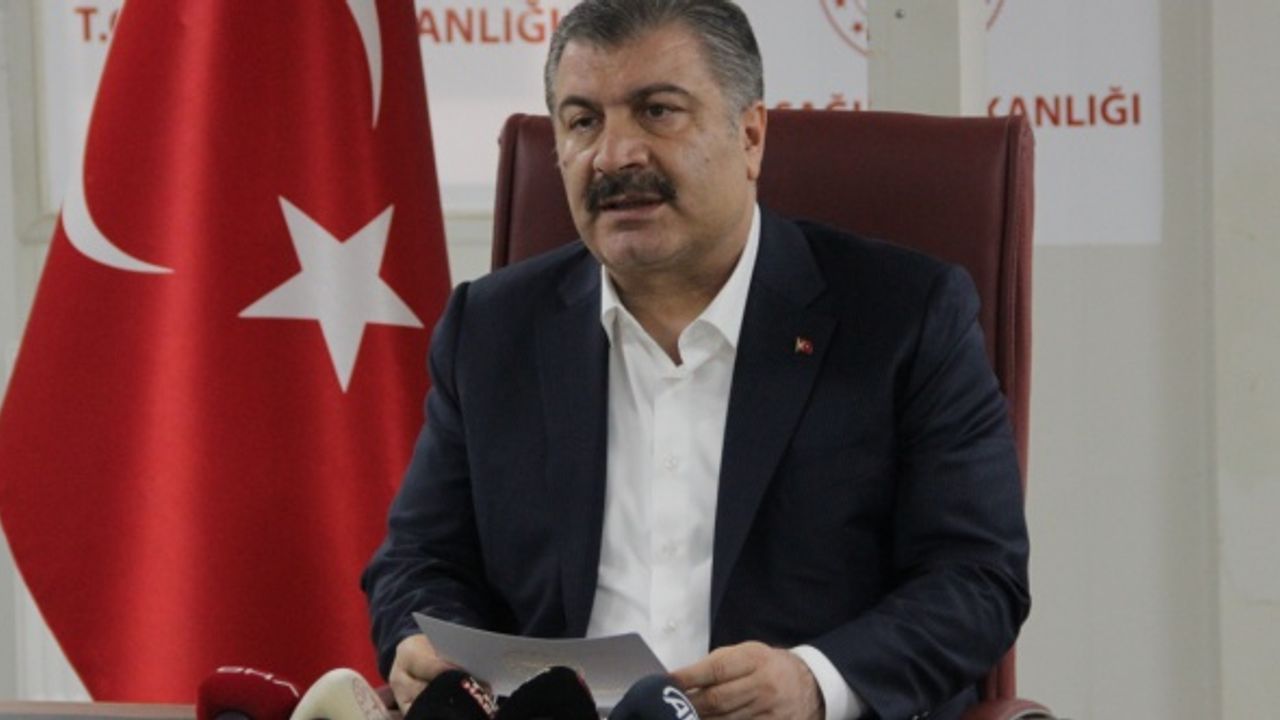 Sağlık Bakanı Koca'dan Depremle İlgili Açıklama