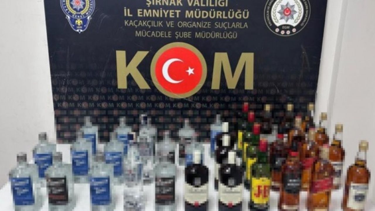 Şırnak'ta asayiş ve kaçakçılık operasyonu: 39 gözaltı