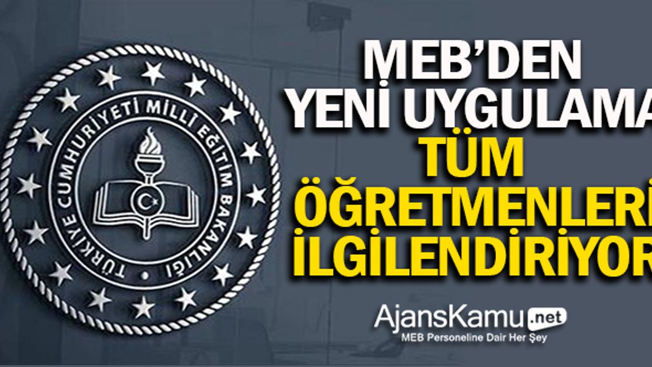 Tüm öğretmenleri ilgilendiriyor! MEB'den e-Okul ile ilgili yeni resmi yazı