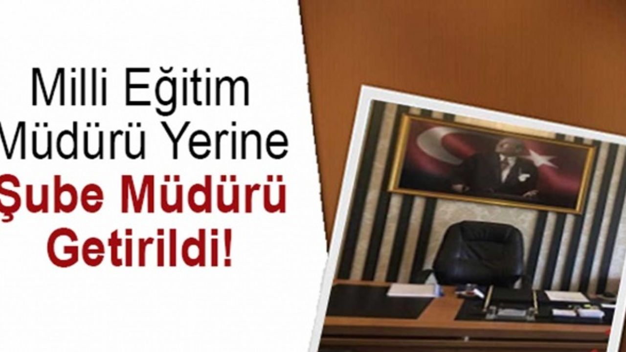 Savcı, İl Milli Eğitim Müdürü hakkında iddianame düzenledi