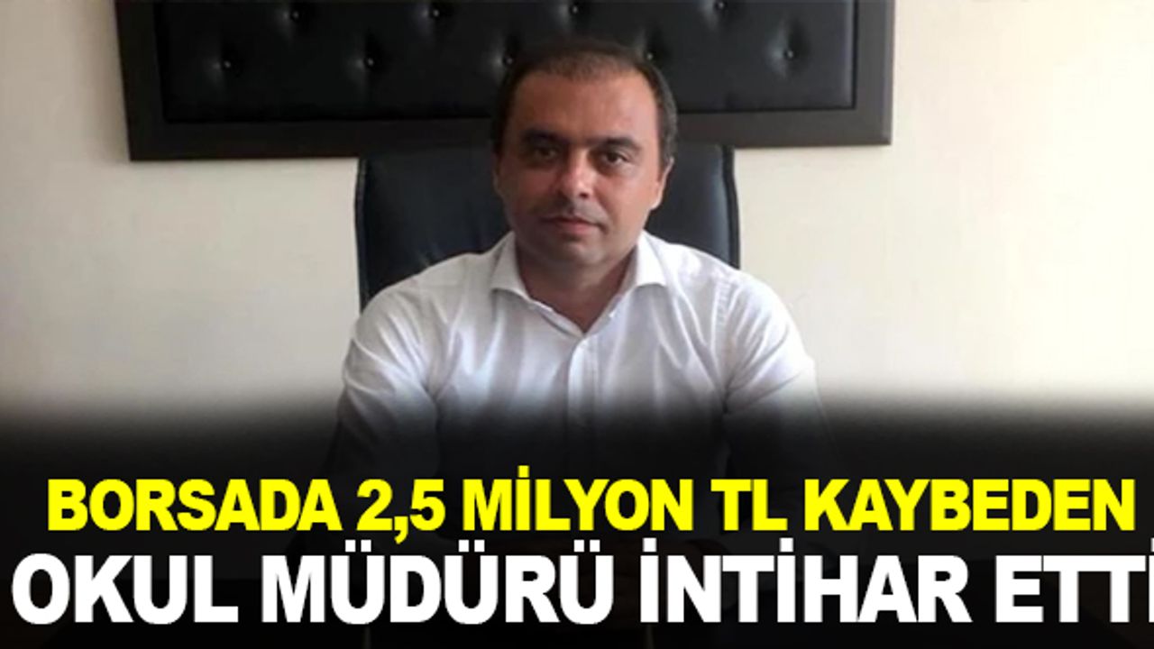 Borsada yüksek meblağda para kaybeden okul müdürünün cesedi sahilde bulundu