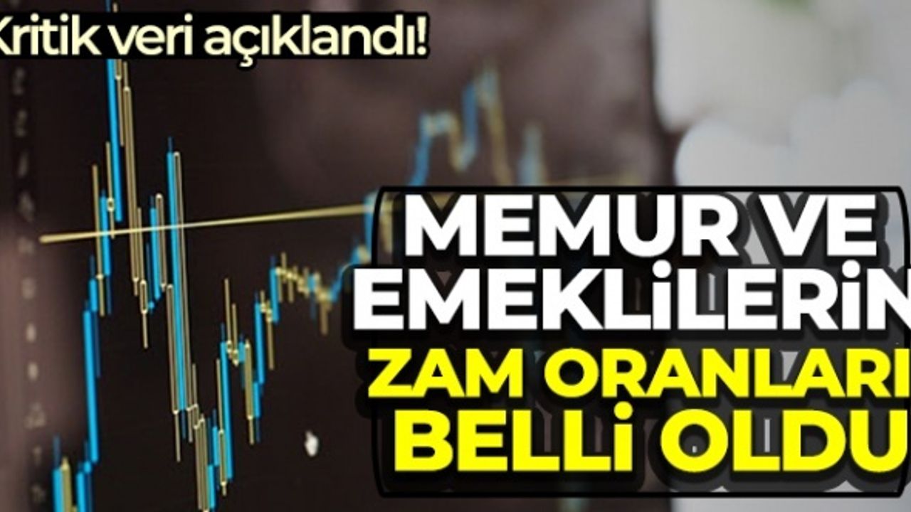 Enflasyon rakamları açıklandı! Maaş zam oranı belli oldu
