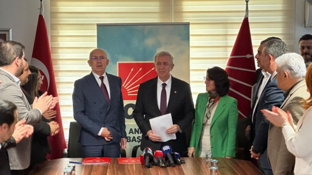 Mansur YAVAŞ Tekrar Adaylık Başvurusu Yaptı