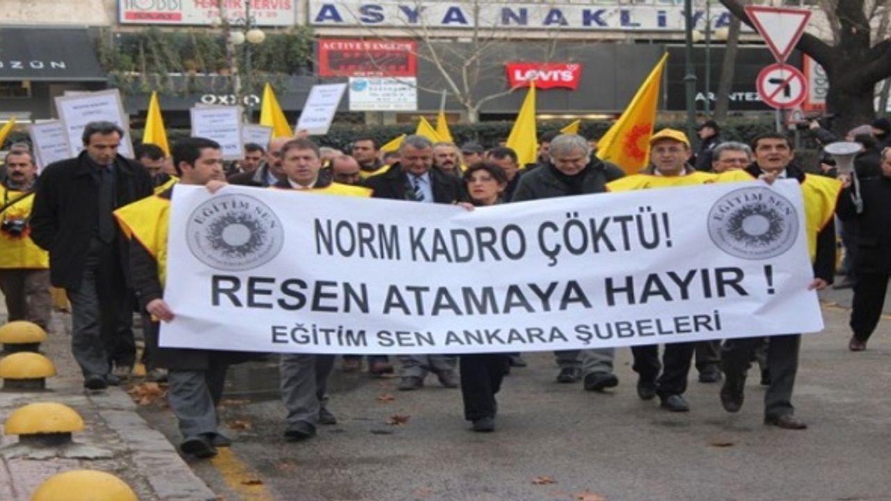 Norm Fazlası Öğretmenlere “Resen Atama” Kabul Edilemez!