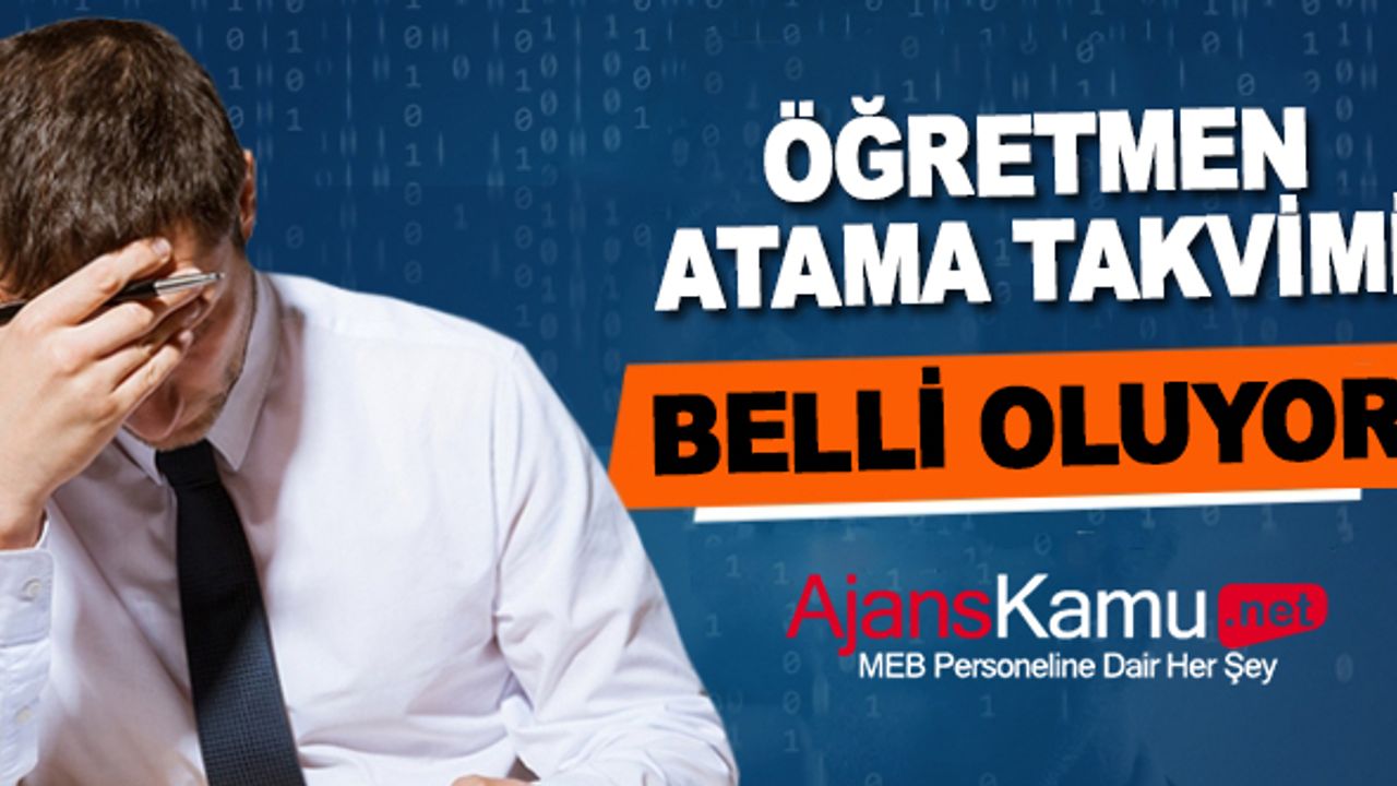 2024 Öğretmen atama takvimi ne zaman açıklanacak?