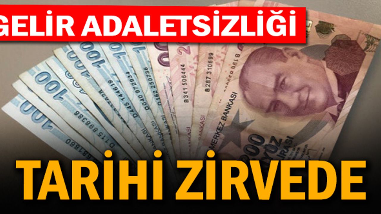 Gelir adaletsizliği tarihi zirvede! Maaş makası iyiden iyiye açıldı
