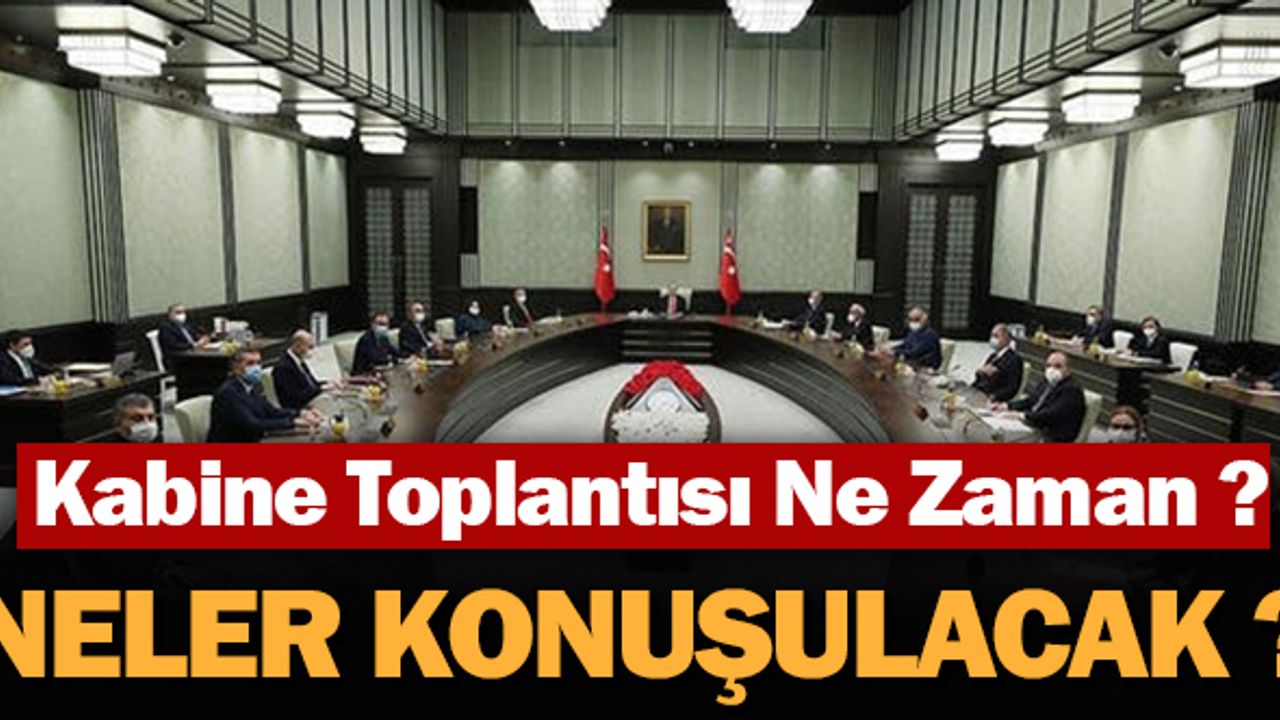 Kabine toplanıyor! Gündem emekli aylığı düzenlemesi
